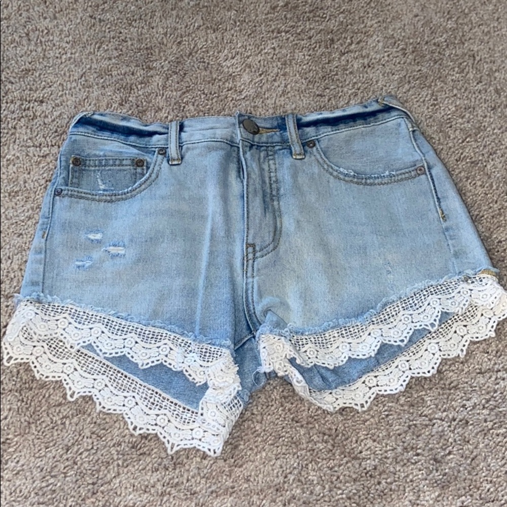 🤍Free People Jean Shorts🤍